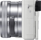 Sony Alpha A6000 Mirrorless Camera with 16-50Mm Lens (Silver) + Lens Cap Keeper + Cleaning Kit