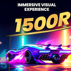 49" DQHD 165Hz Ultrawide Curved Gaming Monitor, 1500R, Freesync, Black | 5120X1440 32:9, 120%Srgb, Low Blue Light, Height-Adjustable Stand, HDMI 2.1/DP 1.4, Wall Mount for Gaming, Editing and Work