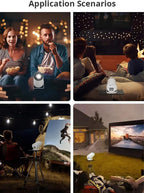 X10 plus Retro Game Console with Projector,4K HD Portable Projector with 10000+ Games,Plug and Play TV Video Game Stick,Android TV 11.0, Wifi,Smart Projector with 2.4G Wireless Controllers