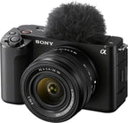 Sony Alpha ZV-E1 Full-Frame Interchangeable Lens Mirrorless Vlog Camera with 28-60Mm Lens - Black Body | 12.1MP Full-Frame Exmor R, 4K60P Internal, 10-Bit 4:2:2, 5-Axis Steadyshot