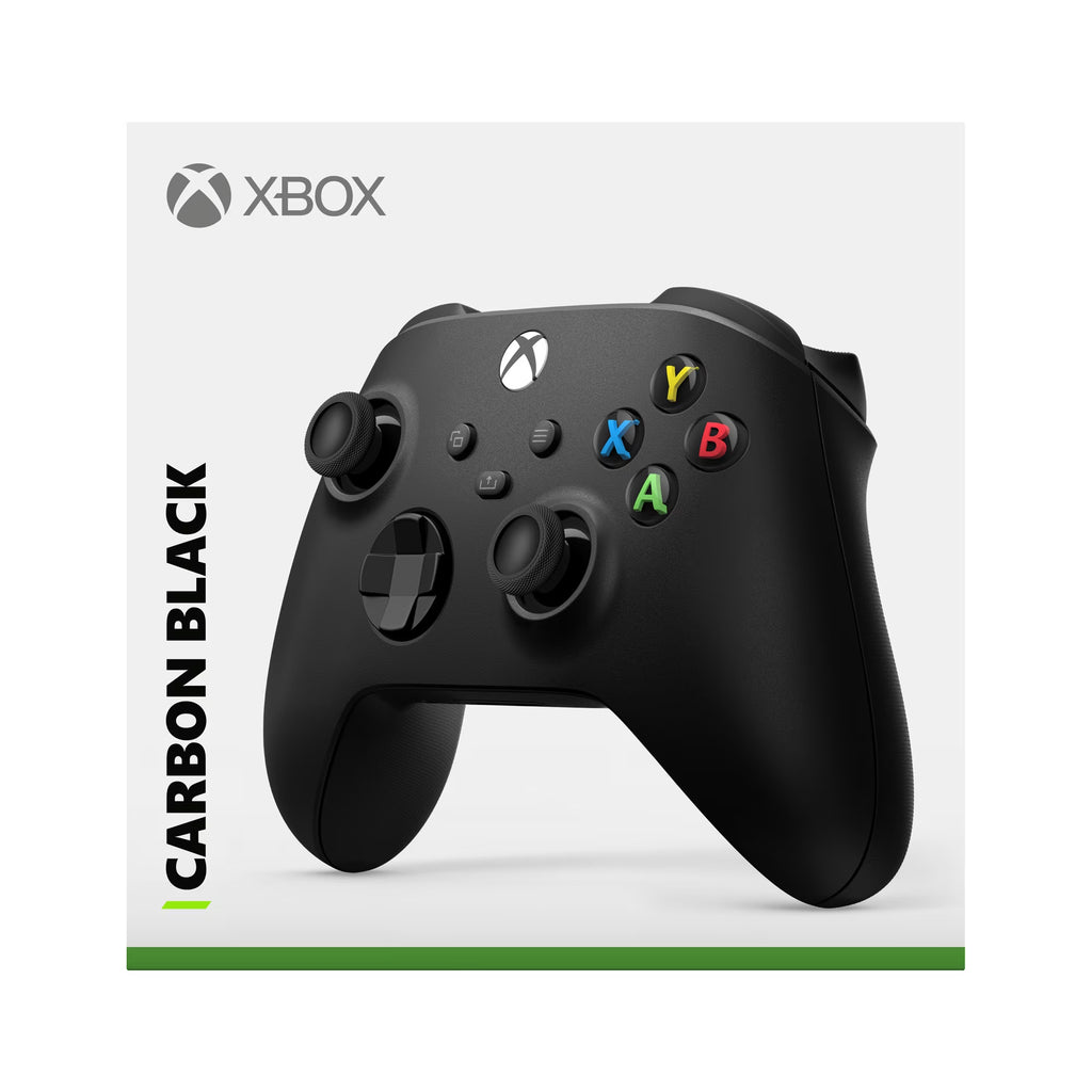 Microsoft  Wireless Controller - Carbon Black – for  Series X|S,  One, Pcs, and Cloud-Enabled Devices