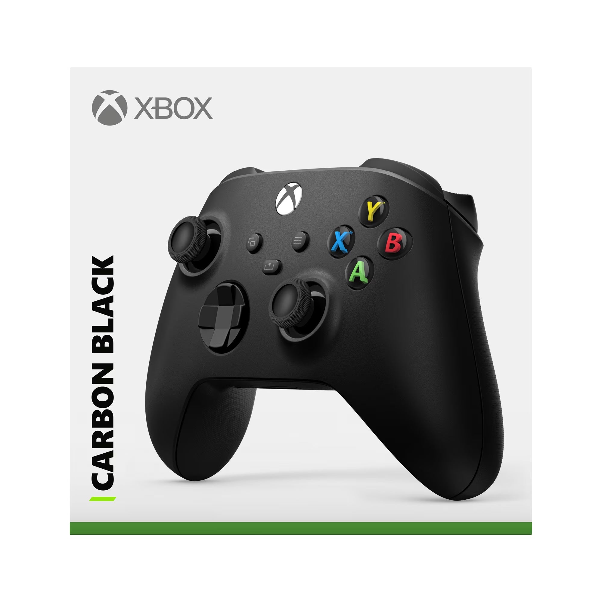 Microsoft  Wireless Controller - Carbon Black – for  Series X|S,  One, Pcs, and Cloud-Enabled Devices