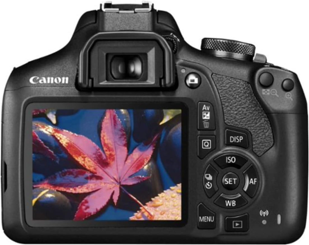 Canon EOS Rebel T7 DSLR Camera Double Zoom Lens Kit with EF-S 18-55Mm and EF 75-300Mm Lenses, 24.1 Megapixel CMOS (APS-C) Sensor, Full HD Videos, Wi-Fi, Beginner Photographers, Digital Camera, Black | Canon Eos Rebel T7 Body with Ef-S 18-55Mm F/3.5-5.6 Is Ii plus Ef 75-300Mm F/4-5.6 III, 24.1MP Aps-C CMOS Sensor, 9-Point Af