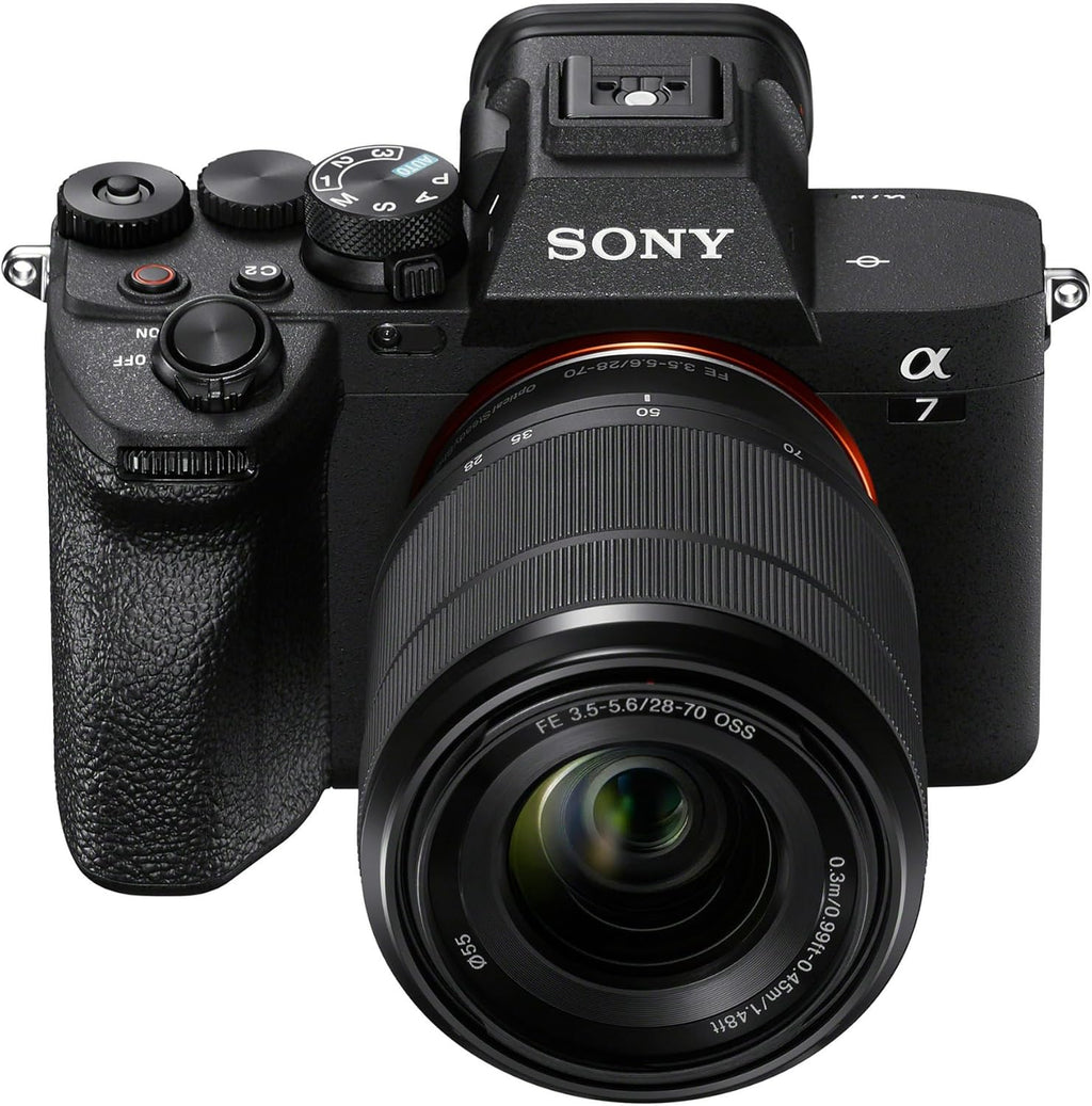 Sony Alpha 7 Iv Full Frame Mirrorless Camera with 28 70Mm Lens | 33MP Full-Frame Sensor, 10 Fps Continuous, 5.5-Stop 5-Axis Ibis, 4K Video, Includes Fe 28-70Mm Oss