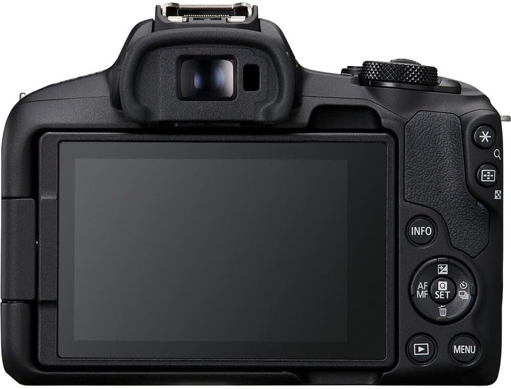 Canon EOS R50 Mirrorless Camera Kit – APS-C RF Camera with 18-45Mm Lens, 4K Video, Dual Pixel AF II & Vari-Angle Touchscreen (5811C012) + Shoulder Bag + 64GB Memory Card
