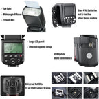 TT600S 2.4G Wireless Camera Flash Speedlite with Diffuser for Sony | Master/Slave GN60 Manual Flash, Support HSS When Paired off Camera with  X Trigger System for Sony Cameras