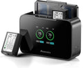 NP-FW50 Battery and Fast Dual Charger with SD Card Slots - 20W PD Fast Charging for Sony ZV-E10 Sony Alpha A6500 A6400 A6300 A6000 A5000 A5100 A7 A7II A7R A7RII A7S A7SII RX10 II III IV