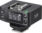 XR Wireless Flash Receiver for Nikon for Canon Camera,2.4G TTL HSS Trigger with Built-In Lithium Battery, Wireless Sync Remote Flash Receiver