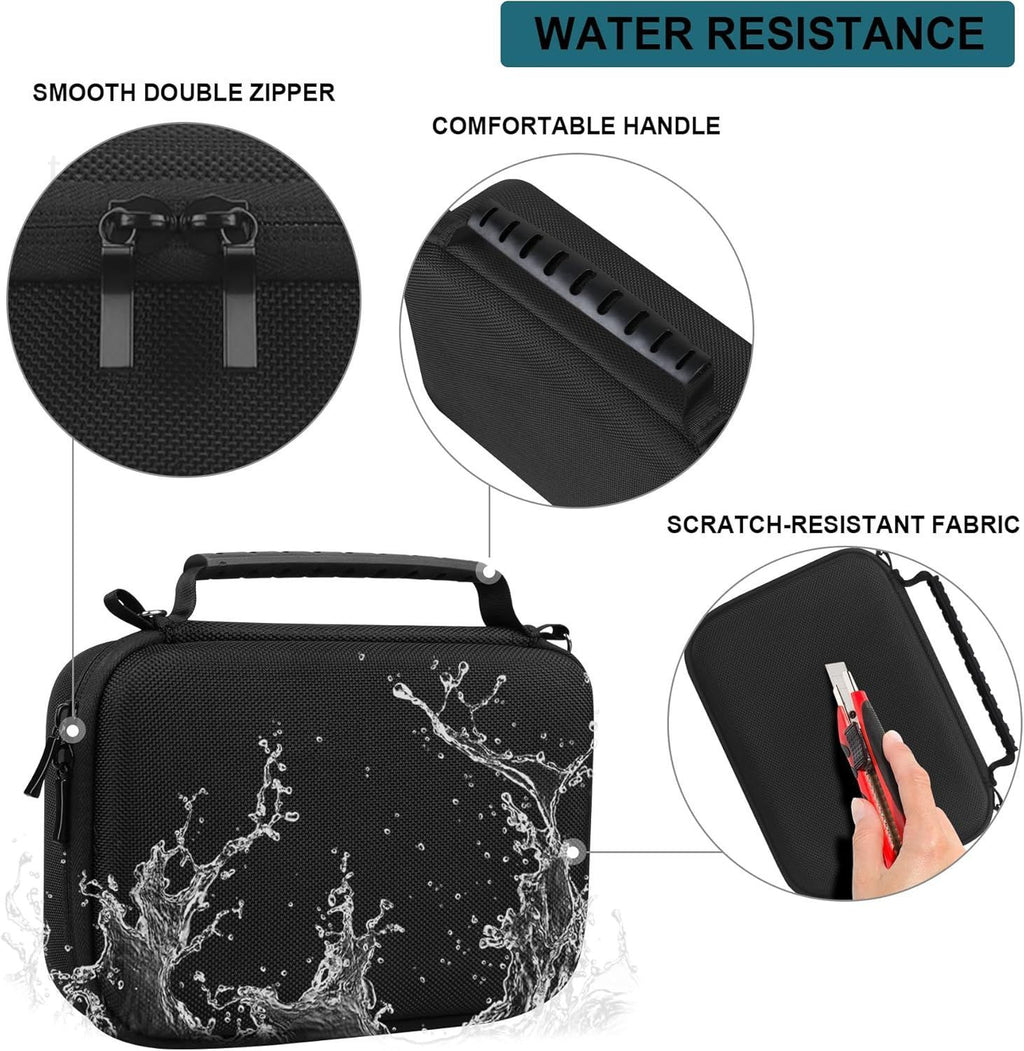 Hard Travel Case for Sony ZV-1F / ZV-1 / II Digital Camera, Black