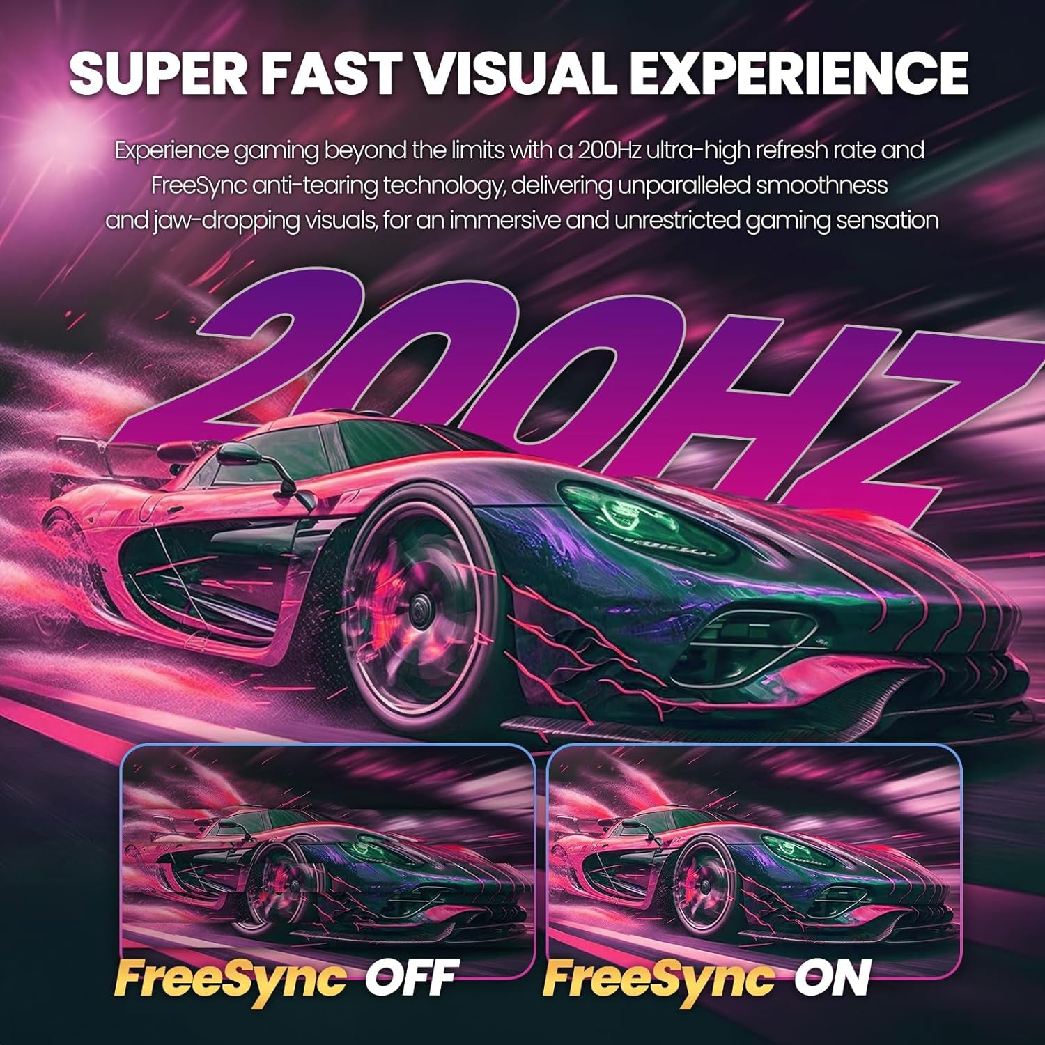30" FHD 200Hz Ultrawide Curved Gaming Monitor, 1500R, Freesync, Black | 2560X1080 21:9 VA, 120%Srgb, HDMI 2.0/DP 1.4, 3.5Mm Audio and 100X100Mm Wall Mount for Gaming, Movies, Multitasking and Work
