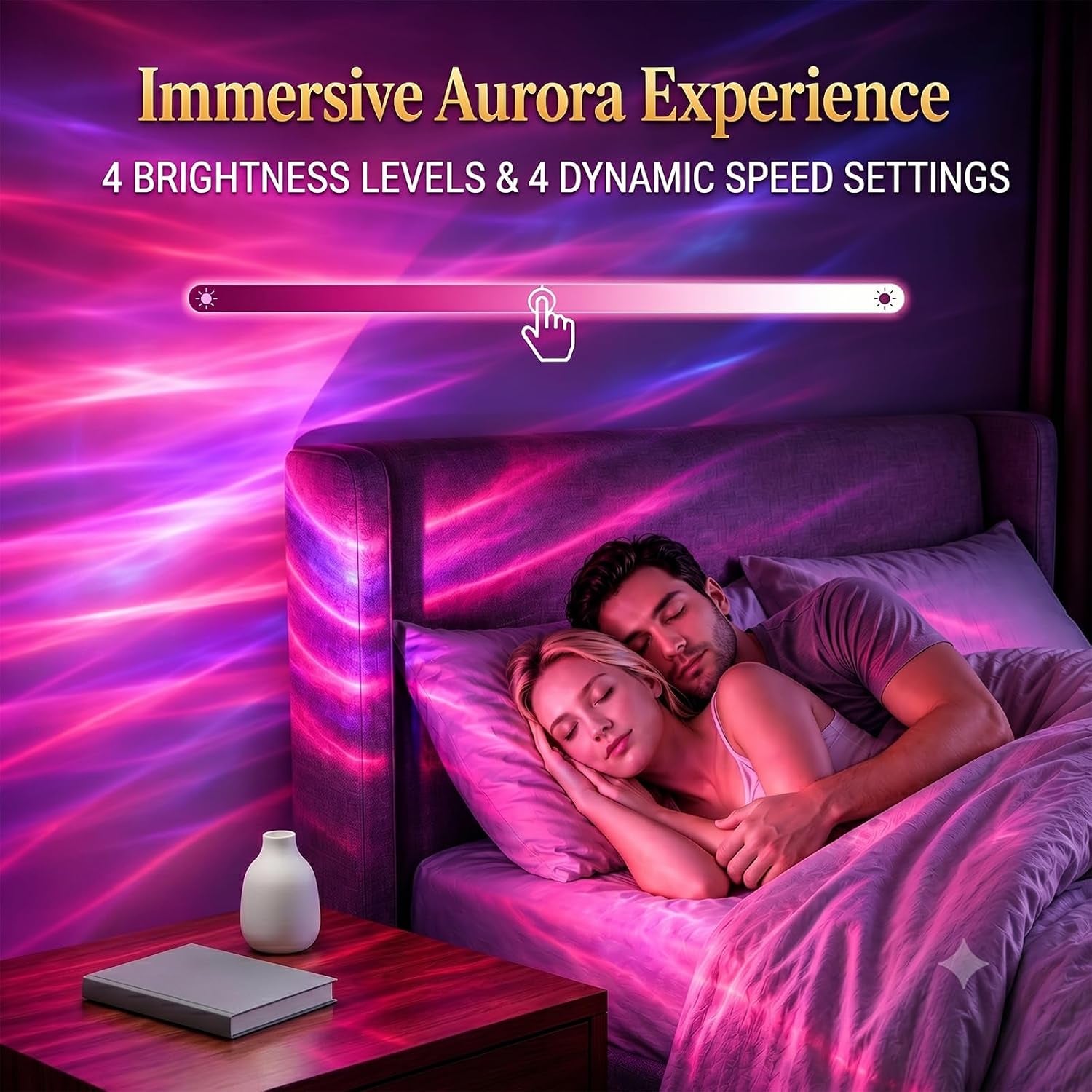 Northern Lights Projector, Aurora Light Projector for Kids Bedroom | Galaxy Light Projector with Timer and Remote, Room Decor, Teen Girls Trendy Stuff Gifts for Boys Adults Christmas Birthday