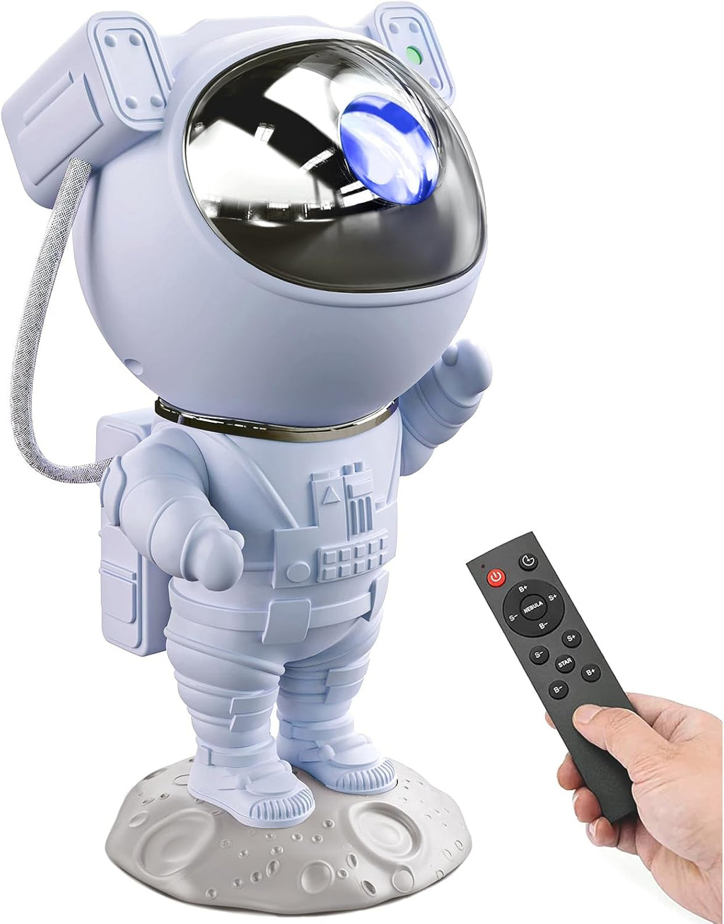 Astronaut Galaxy Projector Night Light - Star Projector Galaxy Light with Nebula Effects & Timer, Astronaut Space Starry Celling Lamp for Bedroom Kids Room, for Chrismas, Birthday, Etc