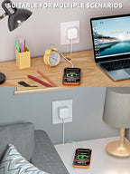 Iphone 17 Charger 40-60W Foldable USB C Fast Charging Block Single Port Apple 40W Dynamic Power Adapter with 60W Max,Apple Charger for Iphone 17 Pro Max/Air/16/15/14/13/12/11 Series,Ipad Pro Air Mini