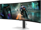 Samsung 49" Odyssey OLED G9 (G91SD) Dual QHD QD-OLED G-Sync Compatible Curved Gaming Monitor, 144Hz, 0.03Ms, AMD Freesync Premium Pro, Ergonomic Stand, 3 Year Warranty, LS49DG910SNXZA