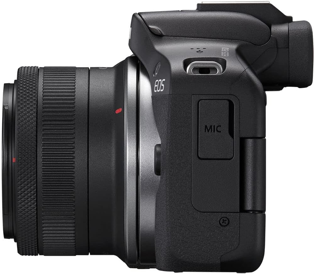 Canon EOS R50 Mirrorless Camera Kit – APS-C RF Camera with 18-45Mm Lens, 4K Video, Dual Pixel AF II & Vari-Angle Touchscreen (5811C012) + Shoulder Bag + 64GB Memory Card