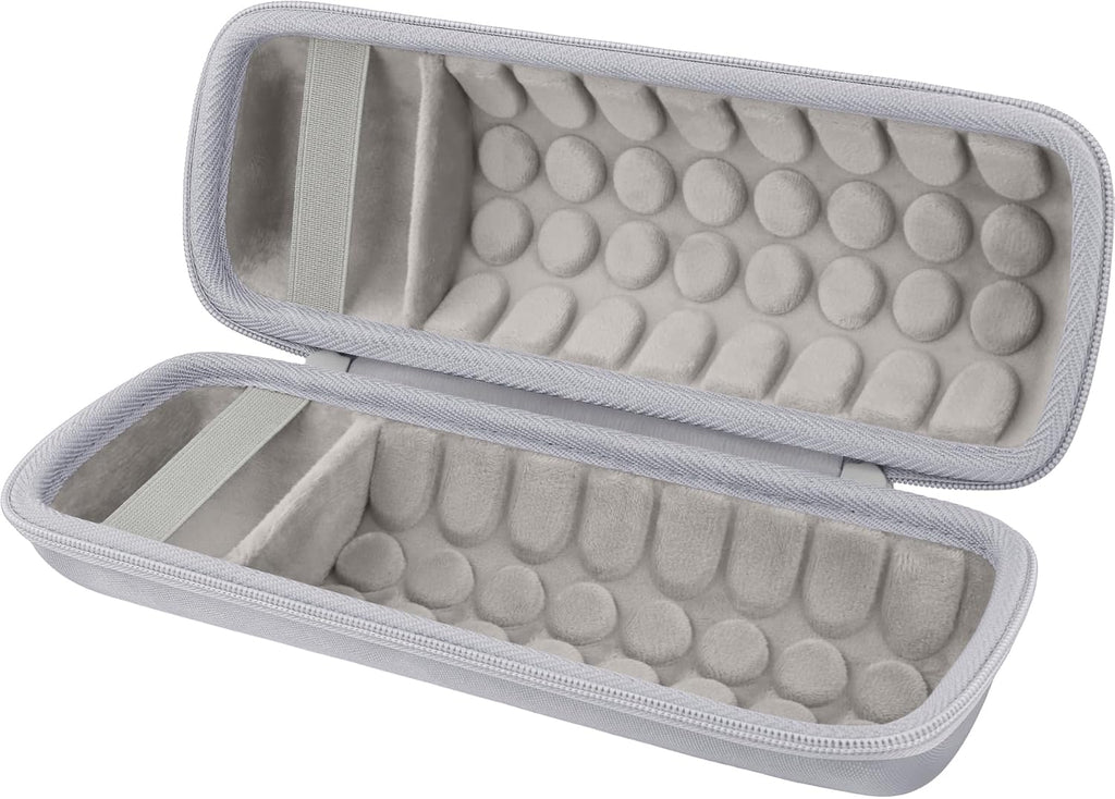 for JBL Flip 7/Flip 6 Waterproof Portable Bluetooth Speaker Protective Case,Case Only(Gray)