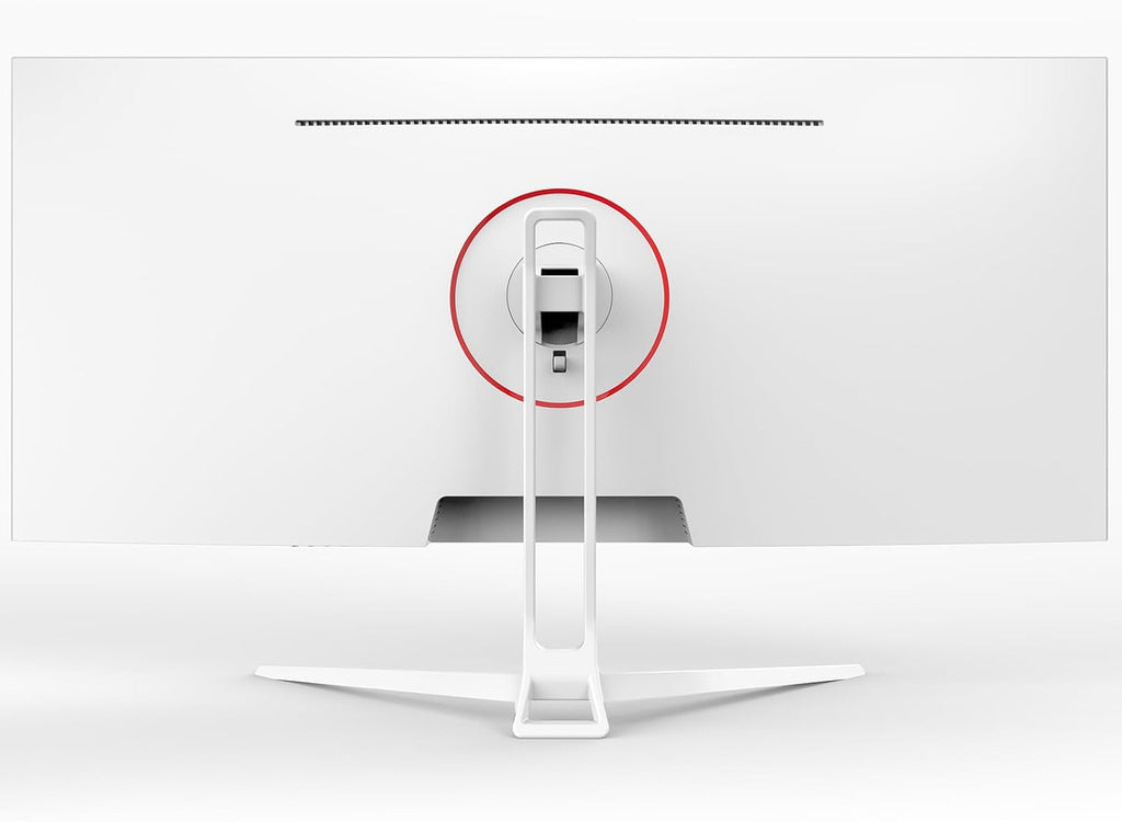 34" WQHD 165Hz IPS Ultrawide Gaming Monitor, Freesync, HDMI/DP, White | 120%Srgb Color, Built-In Speakers, Low Blue Light, 178° Wide View and Wall Mount75×75Mm for PC Gaming, Video Editing and Work
