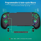Wireless Phone Controller for Iphone Android with Hall Joystick RGB Gaming Support Xbox Cloud Steam Link Black