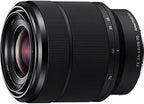 Sony A7Iii Full Frame Mirrorless Camera with FE 28-70Mm F3.5-5.6 OSS Lens Kit ILCE-7M3K/B | Official Sony USA Partner Model | Bundle with Telephoto & Wide-Angle Lens Set, 128GB Card, Deco Gear Bag