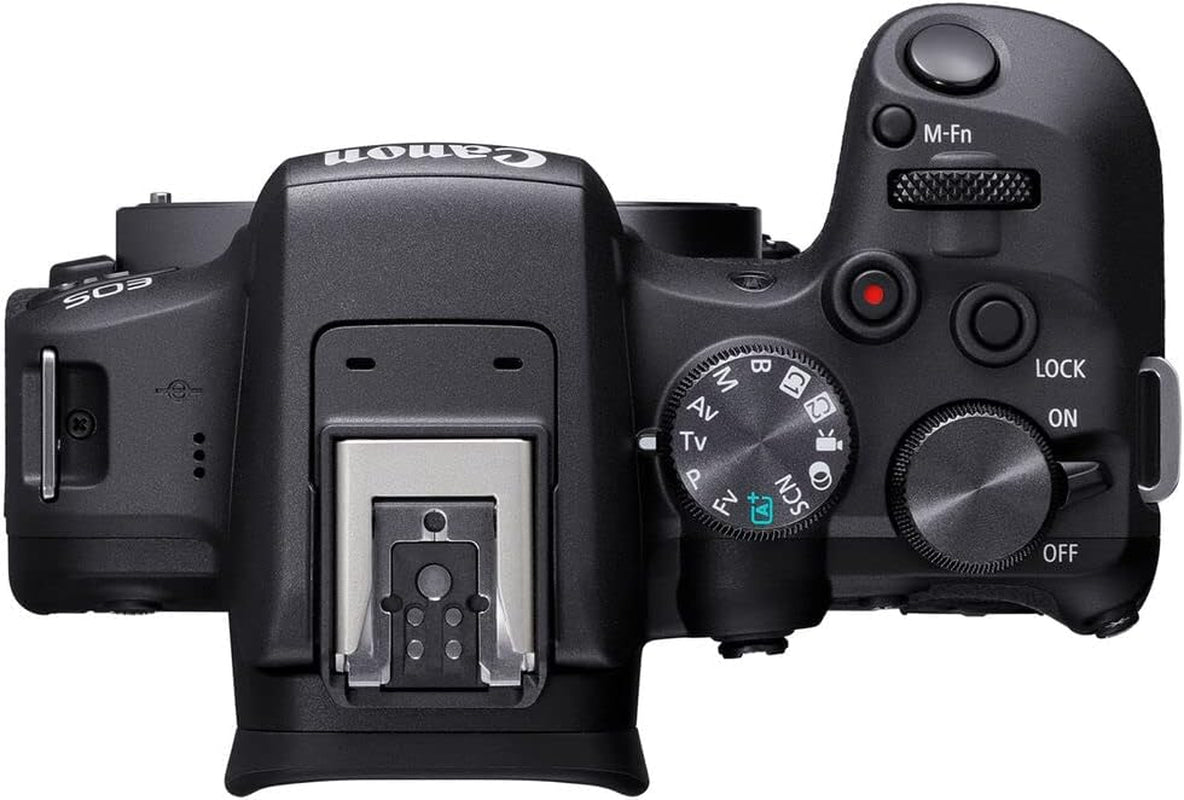 Canon EOS R10 Mirrorless Camera with RF-S 18-45Mm Lens Bundle with 64GB SDXC Memory Card + Canon 200ES EOS Shoulder Bag (3 Items)