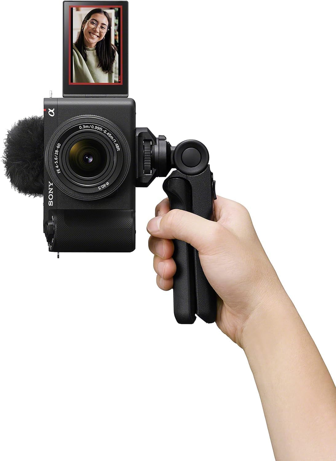 Sony Alpha ZV-E1 Full-Frame Interchangeable Lens Mirrorless Vlog Camera with 28-60Mm Lens - Black Body | 12.1MP Full-Frame Exmor R, 4K60P Internal, 10-Bit 4:2:2, 5-Axis Steadyshot