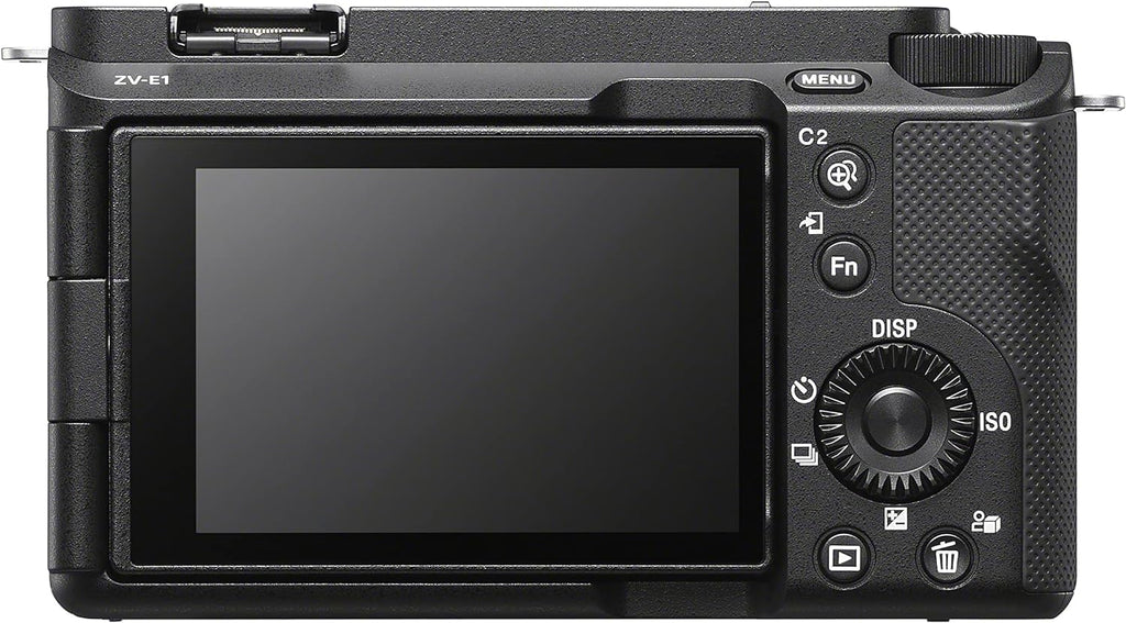 Sony Alpha ZV-E1 Full-Frame Interchangeable Lens Mirrorless Vlog Camera with 28-60Mm Lens - Black Body | 12.1MP Full-Frame Exmor R, 4K60P Internal, 10-Bit 4:2:2, 5-Axis Steadyshot