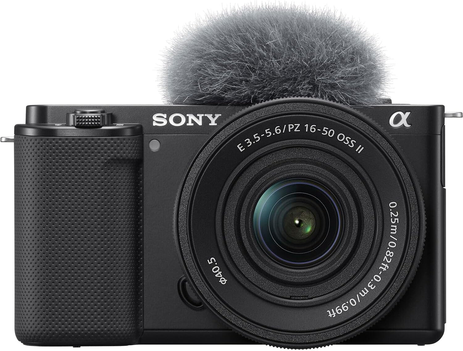 Sony ZV-E10 Mirrorless Camera Kit with 16-50Mm II Power Zoom Lens (Black) | APS-C Sensor | Compact Creator Tool + 64GB Card + Bag + Card Reader + HDMI Cable + Flex Tripod + Hand Strap + More