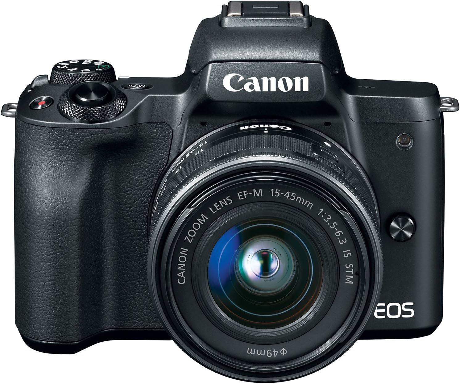 Canon EOS M50 Mirrorless Vlogging Camera Kit with EF-M 15-45Mm Lens, Black