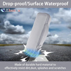 for JBL Flip 7/Flip 6 Waterproof Portable Bluetooth Speaker Protective Case,Case Only(Gray)