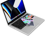 Logic Pro Shortcut US Version Keyboard Cover Skin for 2026-2021 Macbook Pro 14 16 Inch Macbook Air 13 15 Inch with M5/M4/M3/M2/M1 and Macbook Neo