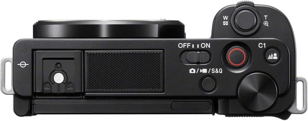 Sony ZV-E10 Mirrorless Camera Kit with 16-50Mm II Power Zoom Lens (Black) | APS-C Sensor | Compact Creator Tool + 64GB Card + Bag + Card Reader + HDMI Cable + Flex Tripod + Hand Strap + More