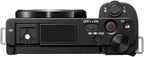 Sony ZV-E10 Mirrorless Camera Kit with 16-50Mm II Power Zoom Lens (Black) | APS-C Sensor | Compact Creator Tool + 64GB Card + Bag + Card Reader + HDMI Cable + Flex Tripod + Hand Strap + More