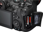 Canon EOS R6 Mark III Full Frame Mirrorless Interchangeable Lens Camera Body 7084C002 32.5MP | 40 FPS | 7K RAW Video | 8.5 Stop IBIS Bundle W/Deco Gear Bag +Microphone +Monopod +Photography Pro Kit