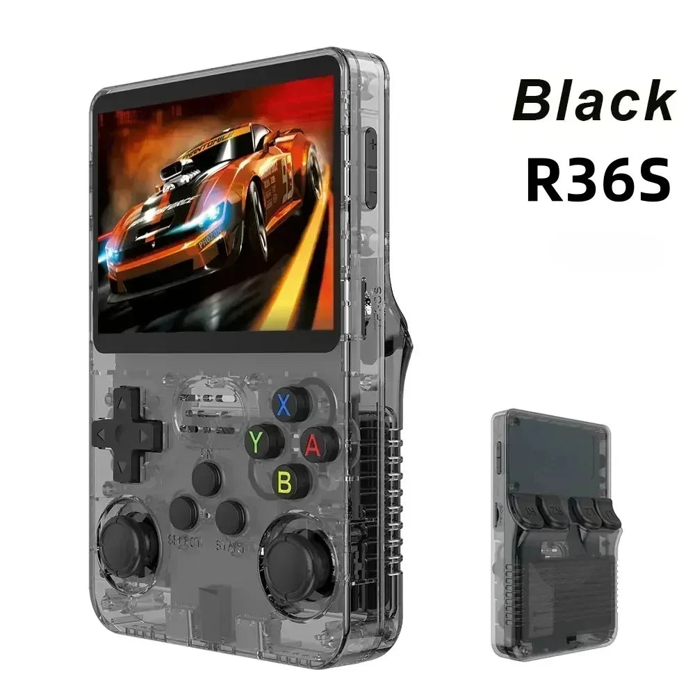 R36S Retro Handheld Video Game Console Open Source Linux System 3 5 Inch IPS Screen Portable Pocket Video Player 64GB 128Gbgames