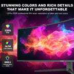49 Curved Gaming Monitor | 5120X1440 Dual QHD, 165Hz/144Hz, 1500R, 32:9 Ultra-Wide, AMD Freesync, 120% Srgb, Height Adjustable, HDMI 2.1 & Displayport 1.4, VESA Mount, Black