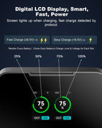 NP-FW50 Battery and Fast Dual Charger with SD Card Slots - 20W PD Fast Charging for Sony ZV-E10 Sony Alpha A6500 A6400 A6300 A6000 A5000 A5100 A7 A7II A7R A7RII A7S A7SII RX10 II III IV