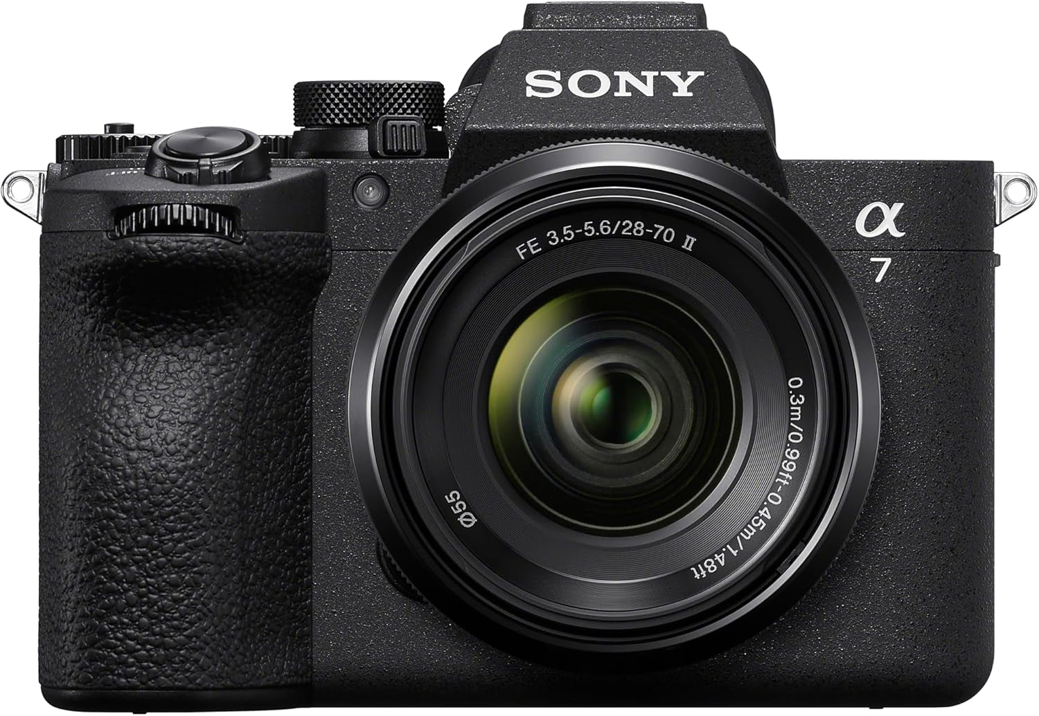 Sony Alpha 7 V Full-Frame Hybrid Mirrorless Camera: 30Fps Blackout-Free Shooting, AI Autofocus, 5-Axis In-Body Stabilization + Sony - FE 28-70Mm F/3.5-5.6 OSS Interchangable Standard Zoom Lens | 33MP Full-Frame, 30Fps Blackout-Free Af and Ae, Bionz XR2 AI, 5-Axis Ibis up to 7.5 Stops, Fe 28-70Mm Oss Ii Kit