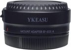 Lens Mount Adapter EF-EOS R for Canon EF/EF-S Lens to Canon EOS R RP R5 R6 R7 R10 Cameras
