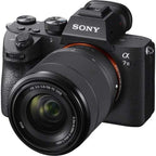 Sony Alpha 7 III Full Frame Mirrorless Camera Kit with 28-70Mm Lens | 24.2MP Digital Camera for Professional Photography and 4K Video (ILCE7M3K/B) with Bag, 64GB Card, Memory Card Reader and More