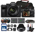 Sony A7 V Mirrorless Camera with 28-70Mm Lens | Full-Frame E-Mount Sensor, Advanced Autofocus, & 4K Video Recording | for Photography & Hybrid Creators + 64GB Card + Battery + Bag
