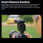 V480 Flash V480C Camera Flash for Canon, GN50 High Output, Built-In Lithium Battery, 1/8000 HSS, 2.4GX Wireless TTL, 1.7S Recycle Time, 650 Full Power Pops for Canon Camera (V480C)