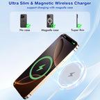 [Apple Mfi Certified]Magnetic Wireless Charger Apple Mag Safe Charger,15W 6FT Fast Wireless Charging Pad for Appleiphone 16 Pro Max/16 Pro/16 Plus/15 Pro Max/14/13/12/Airpods3/2/Pro/Pro2,Charging Pad
