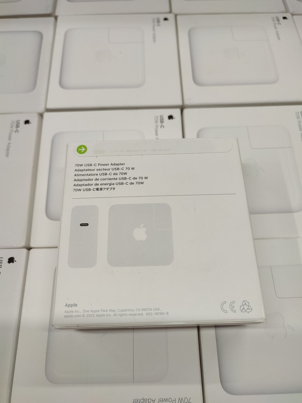 Genuine Apple 70W USB-C Power Adapter Macbook Air Ipad Iphone MXN53AM/A A2743