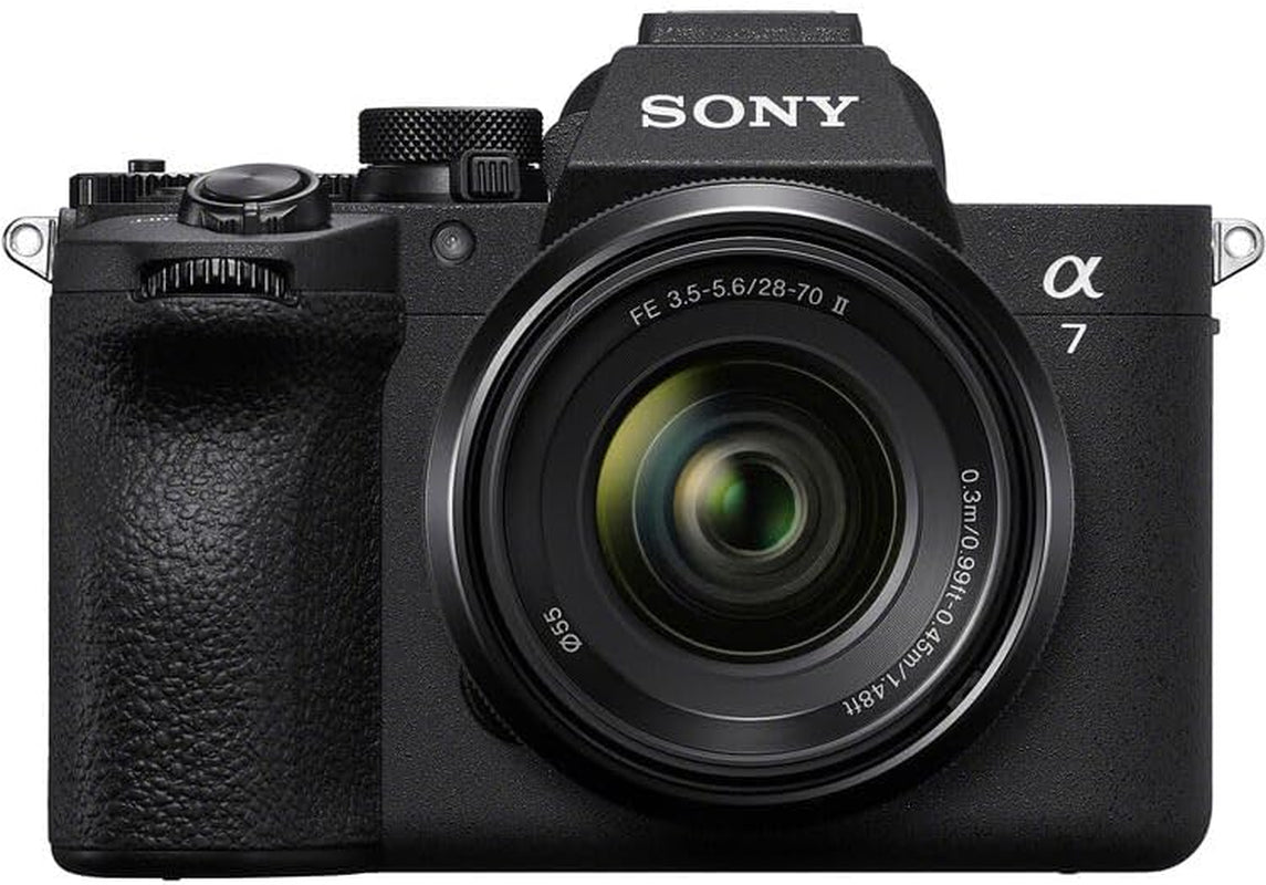 Sony A7 V Mirrorless Camera with 28-70Mm Lens | Full-Frame E-Mount Sensor, Advanced Autofocus, & 4K Video Recording | for Photography & Hybrid Creators + 64GB Card + Battery + Bag
