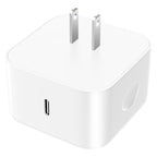 Iphone 17 Charger 40-60W Foldable USB C Fast Charging Block Single Port Apple 40W Dynamic Power Adapter with 60W Max,Apple Charger for Iphone 17 Pro Max/Air/16/15/14/13/12/11 Series,Ipad Pro Air Mini