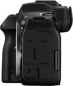 Canon EOS R6 Mark III Full Frame Mirrorless Interchangeable Lens Camera Body 7084C002 32.5MP | 40 FPS | 7K RAW Video | 8.5 Stop IBIS Bundle W/Deco Gear Bag +Microphone +Monopod +Photography Pro Kit