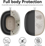 Silicone Case Cover for Airpods Max 2 / Airpods Max Headphones (Black) | Ear Pad Case Cover/Ear Cups Cover/Headband Cover for Airpods Max 2/1 (2026/2024/2020), Accessories for Apple Airpods Max