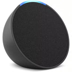Echo Pop (1St Gen) Full Sound Compact Smart Speaker with Alexa, Charcoal