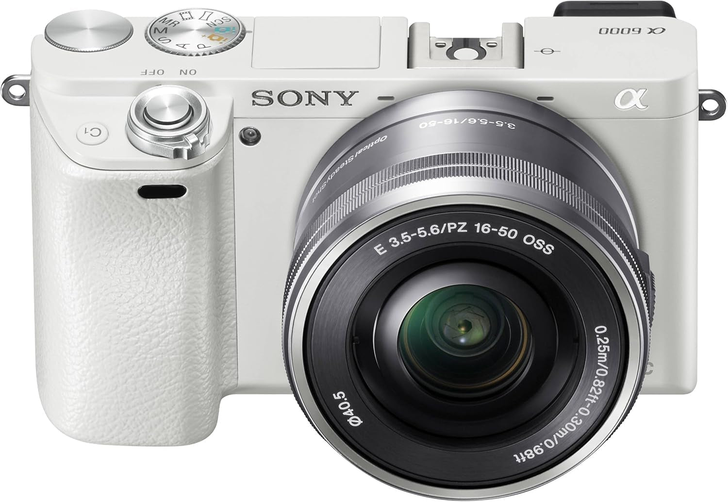 Sony Alpha A6000 Mirrorless Camera with 16-50Mm Lens (Silver) + Lens Cap Keeper + Cleaning Kit