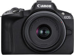 Canon EOS R50 Mirrorless Camera Kit – APS-C RF Camera with 18-45Mm Lens, 4K Video, Dual Pixel AF II & Vari-Angle Touchscreen (5811C012) + Shoulder Bag + 64GB Memory Card